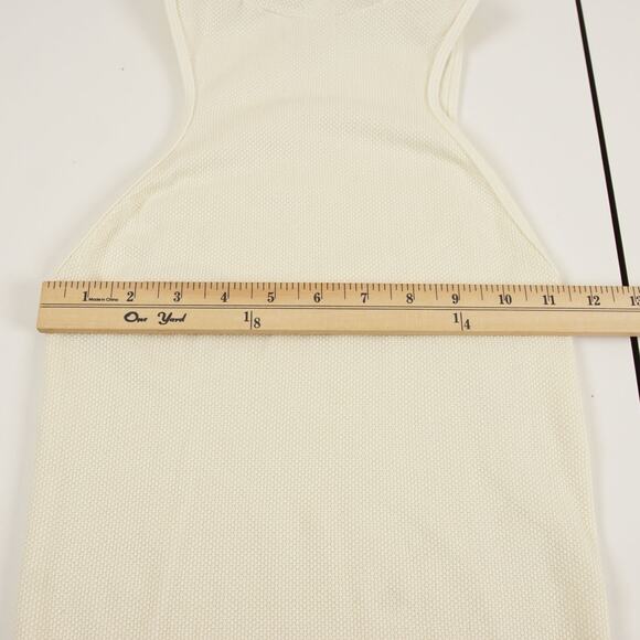 Free People Intimately Always Ready Seamless Ivory Turtleneck Top Sz L - XL - Picture 3 of 8